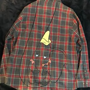 Cakeworthy Dumbo Flannel - LARGE